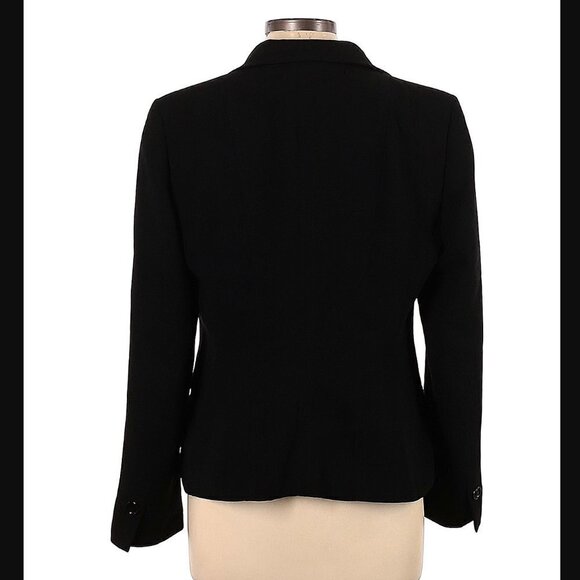 Jones Wear Essentials Blazer Black One Button - Picture 2 of 14